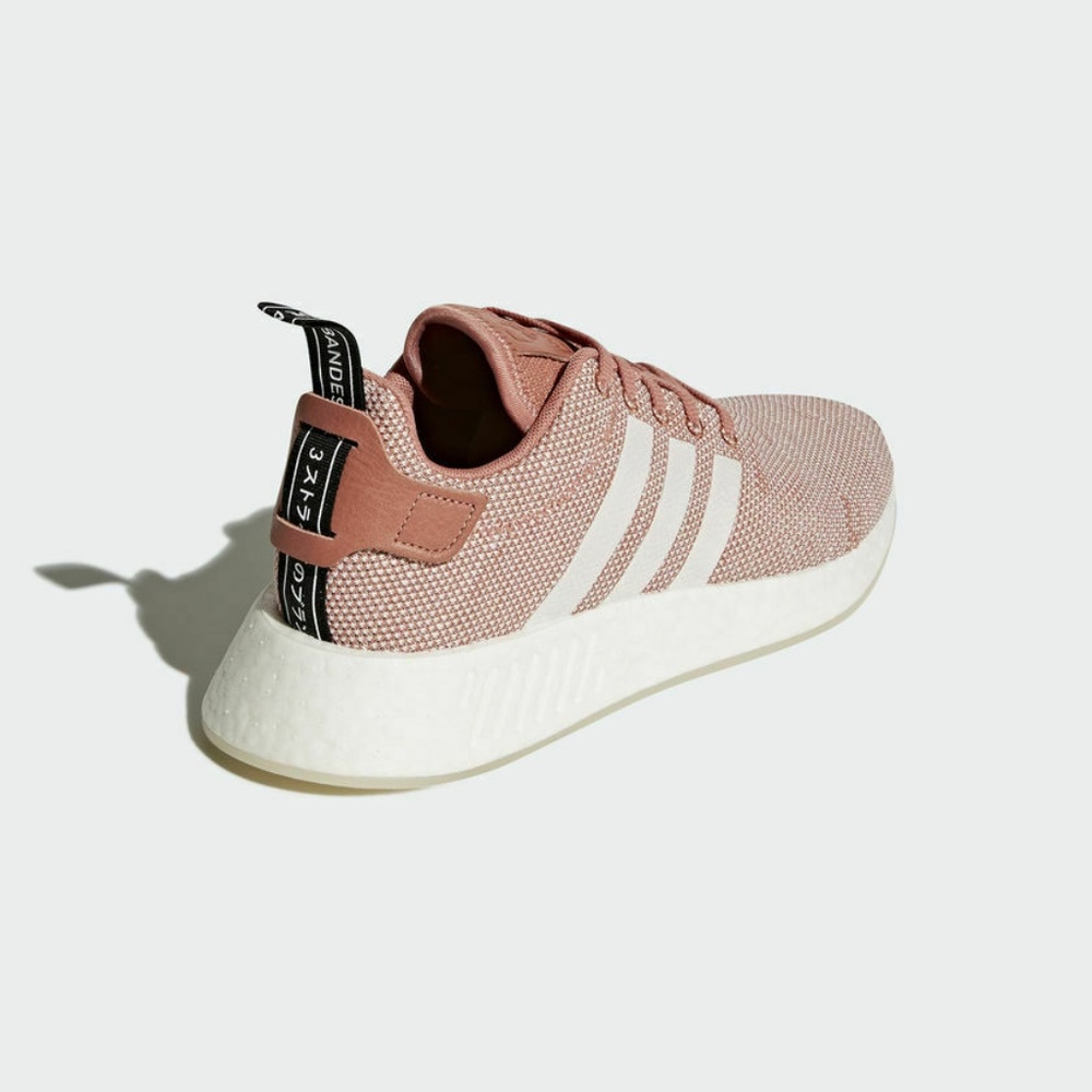 Adidas Originals Women's Pink White NMD_R2 Sneakers Size 9.5 us CQ2007 - Picture 4 of 4